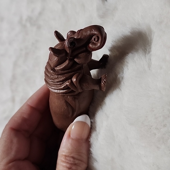 VINTAGE  HARD PLASTIC ANIMALS TOYS,  BUNDLE  OF 5 ANIMALS. - Picture 2 of 11